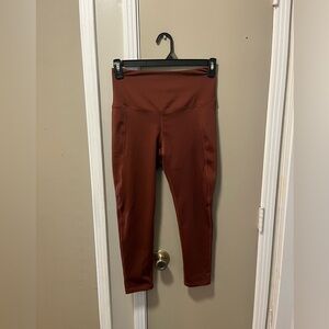 Elegant Rust Leggings